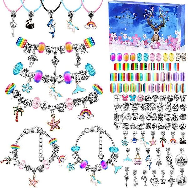 Jewellery Making Kit For Girls Gifts charm Bracelet Making Kit For Kids Birthda Carousel 1