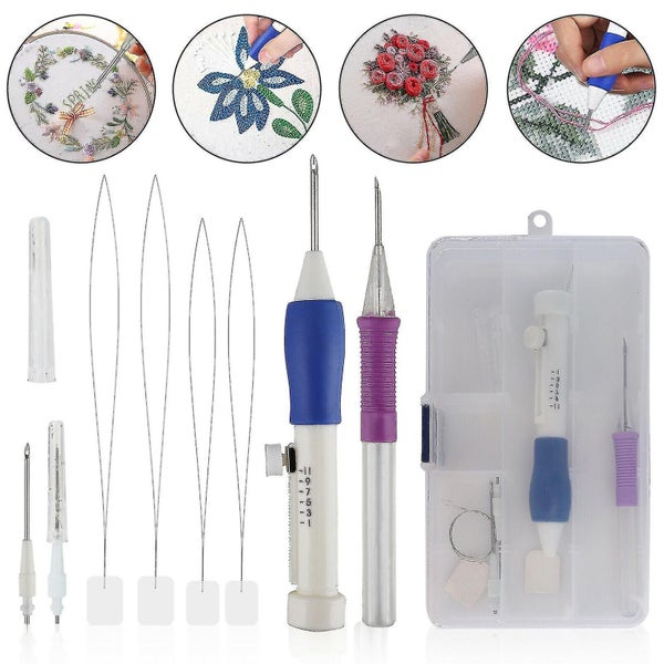 Magic Embroidery Pen Set Punch Needle Kit Carousel 1