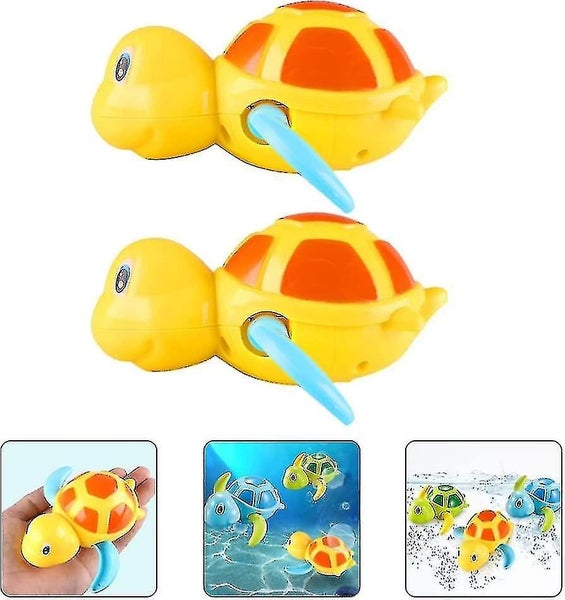 Baby Bath Toys turtle Toy Bathtub Wind Up Turtle Toys Swimming Turtle Toys Baby Carousel 2
