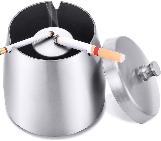 Sleek And Functional Ashtray For Indoor And Outdoor Use M Carousel 1