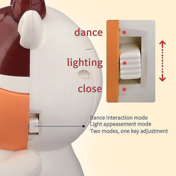 Singing Dancing Swinging Lighting Music Children's Robot Toys Educational Toys Carousel 4