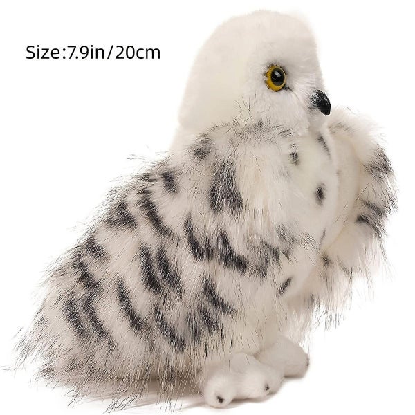 Plush Toys Simulation Animal Doll Cute Snowy Owl Plush Owl Doll Children Soft P Carousel 2