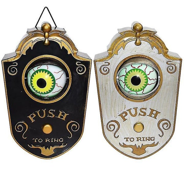 Eyeball Doorbell Halloween Haunted Doorbell Animated Eyeball Halloween Decor Carousel 1