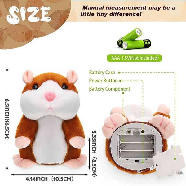 Cute Talking Hamster Toy Children's Best Friend Carousel 2
