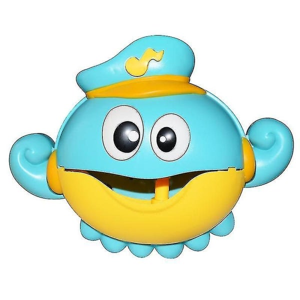 Electric Octopus Bubble Spitting Machine Children's Bathroom Splashing Bath Toy Carousel 1