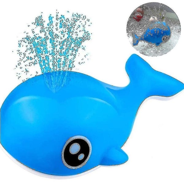Bath Toys Bathtub Toys Whale Induction Water Spray Toy With Led Light Automatic Carousel 5