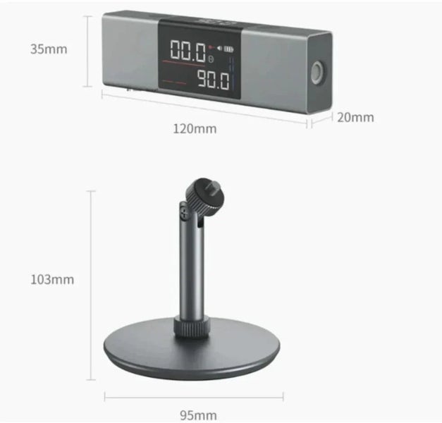 Multifunction Laser Angle Ruler Protractor Carousel 6
