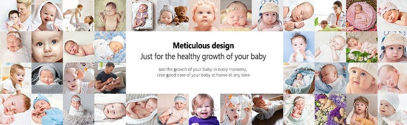 Baby Monitor, 2-Way Talk 3.2 Inch Digital Wireless Newborn Monitor Carousel 7
