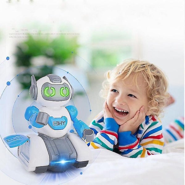 Robot Toy Electric Robot Universal Light Music Rotating Dazzling Dance Model Ch Carousel 3