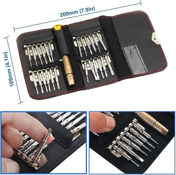 Professional Tool Set 25 Pieces Including: Pentalobe Screwdriver Torx Philips S Carousel 2