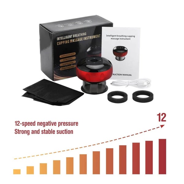 Advanced Electric Vacuum Cupping Anti Cellulite Therapy Massager Carousel 11