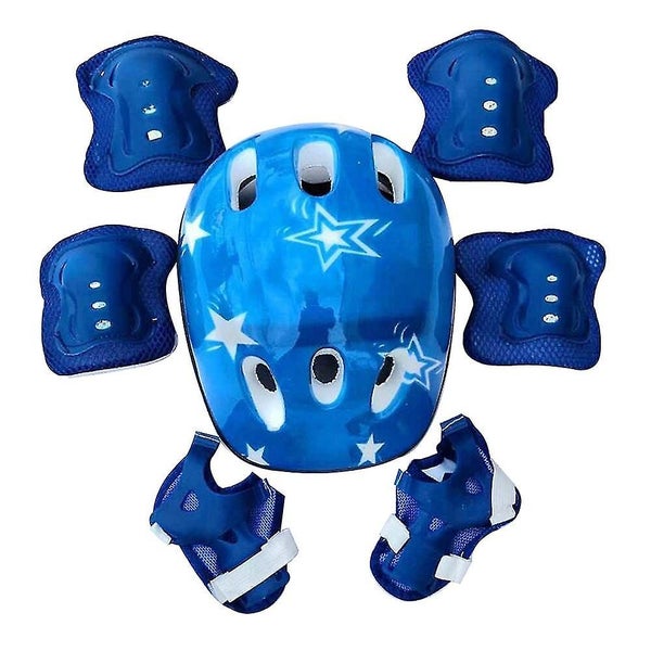 Children's Protective Gear Roller Skating Set seven Pieces Skateboard Outdoor S Carousel 1