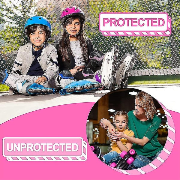 Children's Protective Gear Roller Skating Set seven Pieces Skateboard Outdoor S Carousel 5
