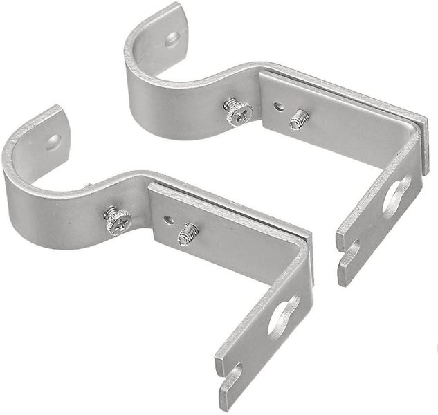 Adjustable Wall Bracket For Curtain Rod 2pcs Curtain Rod Bracket Carousel 2