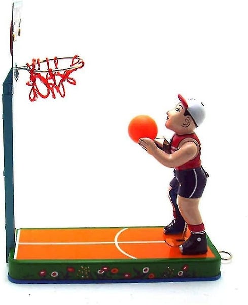Basketball Toys Wind-up Toy Mm2005 Basketball Throw Nostalgic Theme Personalize Carousel 5