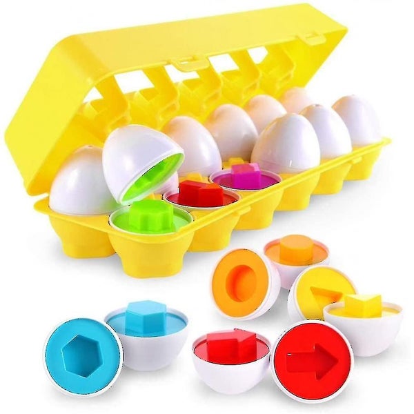 Matching Easter Eggs learning Toys Gift For Preschool Games Educational Color S Carousel 1
