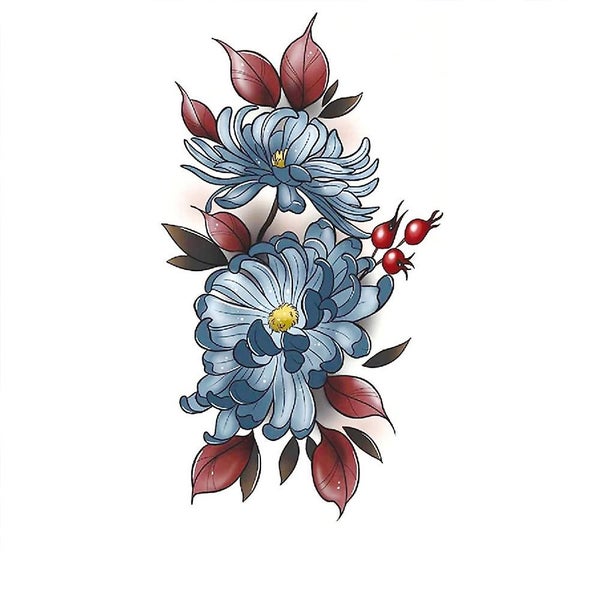 Kotbs 6 Sheets Full Arm Temporary Tattoo Waterproof Extra Large Temporary Tatto62976713487361113