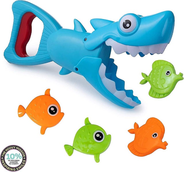 Fun Baby Bathtub Toy Shark Bath Toy For Toddlers Boys & Girls Shark Grabber Wit Carousel 1