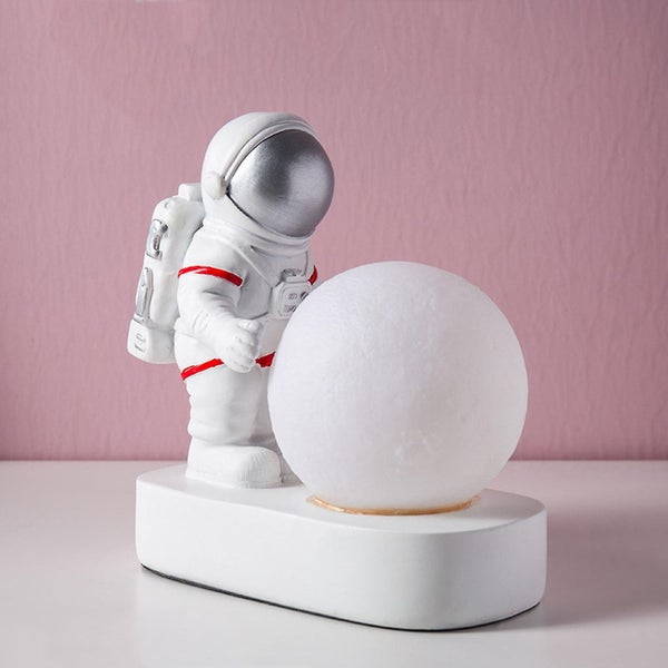 Led Astronaut Lamp Astronaut Night Light Desktop Moonlight With Built-in Coin C Carousel 1