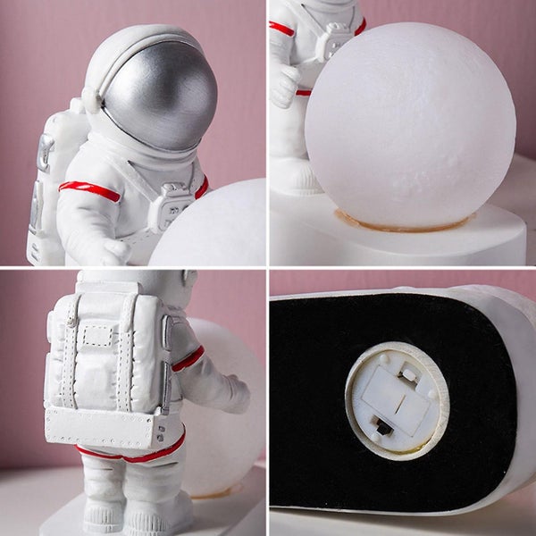Led Astronaut Lamp Astronaut Night Light Desktop Moonlight With Built-in Coin C Carousel 5