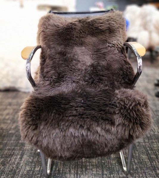 Brand New New Zealand Long Wool Colored Sheepskin Rug Single Size Carousel 1