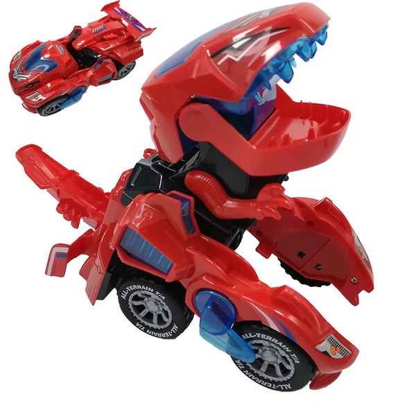 Transforming Dinosaur Car Universal Robot Toy Light Music Dinosaur Toy Car Carousel 5