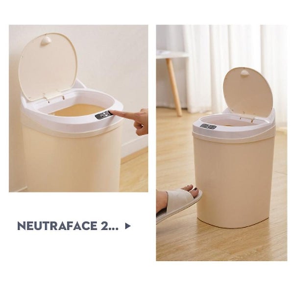 Rechargeable Smart Trash Can Household Multi-function Automatic Induction Plast Carousel 4