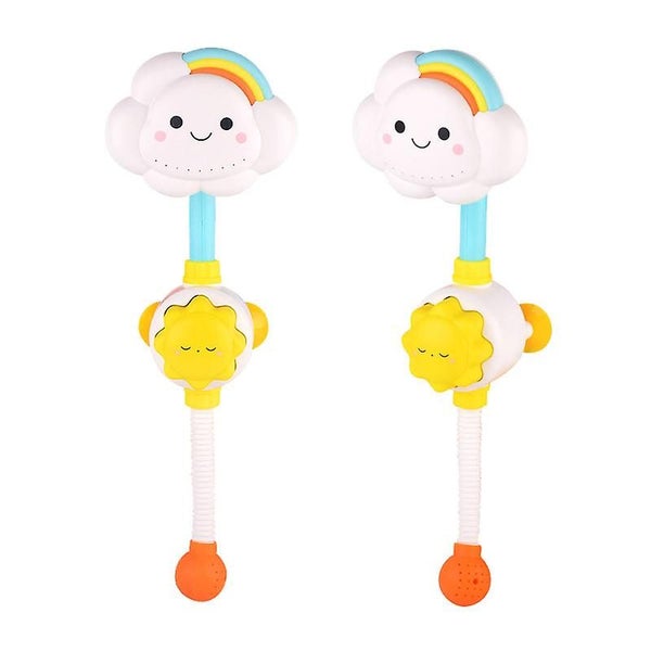 Bathtub Toy Bath Toys Spray Water Shower Toy Baby Bathtub Toy Lovely Cloud Rain Carousel 3