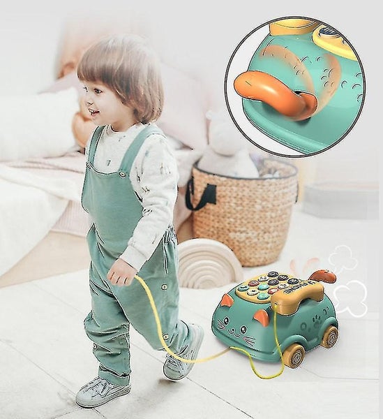 Childrens Cat Phone Multifunctional Chineseenglish Bilingual Early Education To Carousel 5