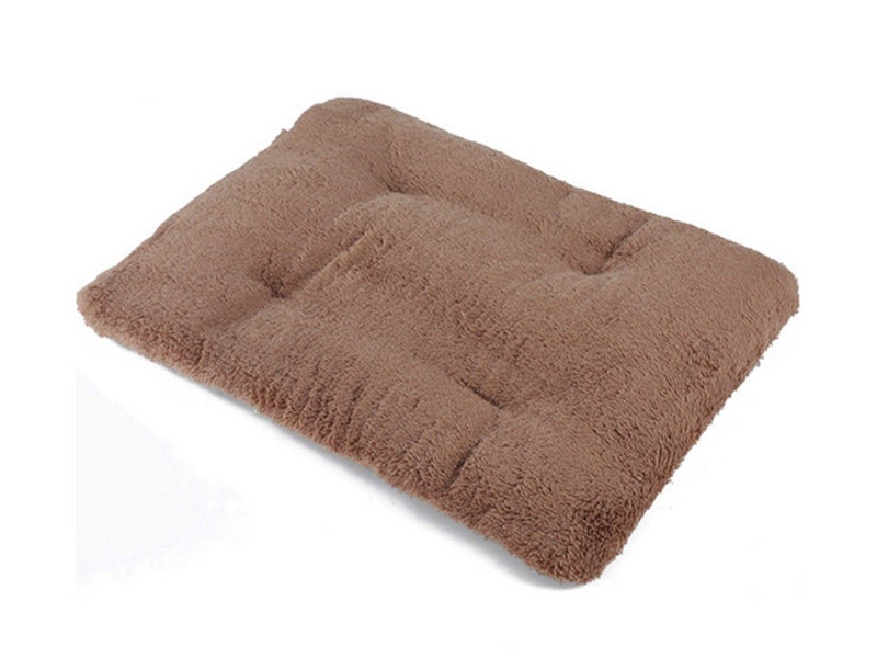 Self-Heating Pet Blanket Bed Pad Cat Dog Self-Warming Thermal Cushion Khaki XL Carousel 2