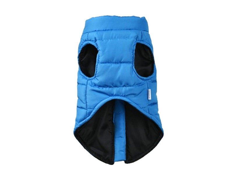 Dog Jacket Padded Pet Clothes with Zipper Warm Vest Coat Winter Blue XL Carousel 5