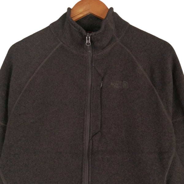 The North Face Charcoal Grey Full Zip Fleece Jacket Large Carousel 2