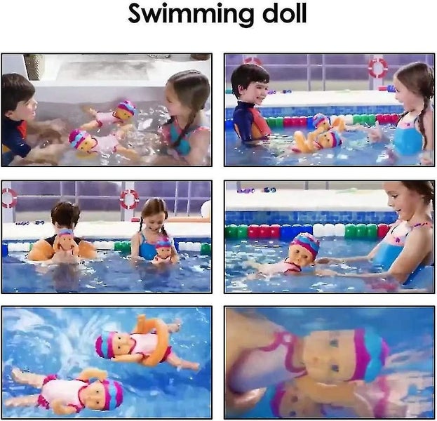 Children's Water Toys Doll I Can Swim Mom I Can Swim Dolls Boys And Girls Child Carousel 5