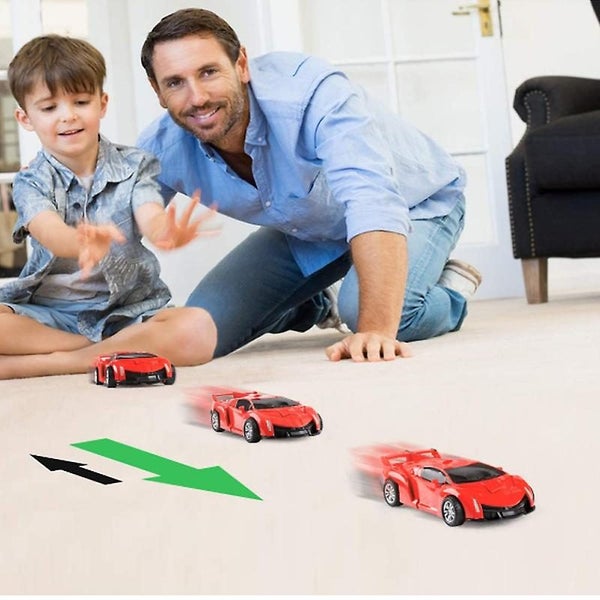 Two-in-one Transforming Robot Car Lamborghini Model Mini Automatic Transforming Carousel 5