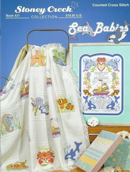 Sea Babies - Cross Stitch Pattern Carousel 1