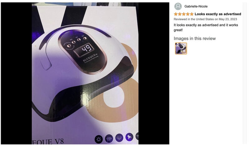 New UV Nail Dryer on Afterpay62863229845890112
