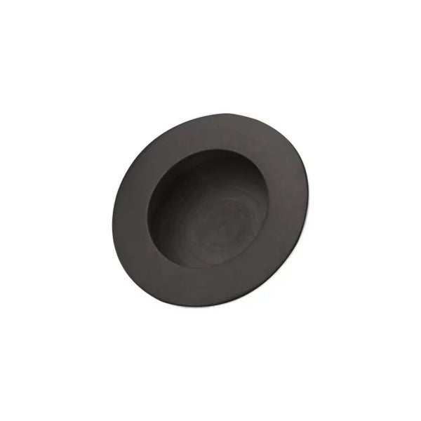 Scope Round Flush Pull 65mm Matt Black FP11BK.B Carousel 1