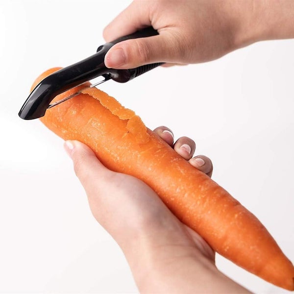 Premium Vegetable Peeler For Kitchen Swivel Fruit Peeler With Soft Grip Handle Carousel 5