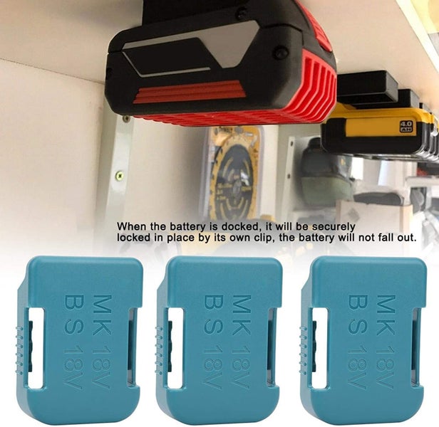 Bosch Makita Battery Holder Hanger Storage Rack Carousel 1