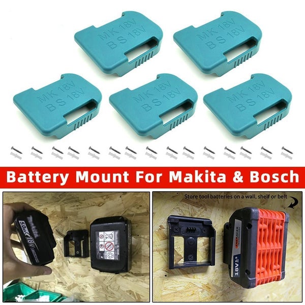 Bosch Makita Battery Holder Hanger Storage Rack Carousel 8