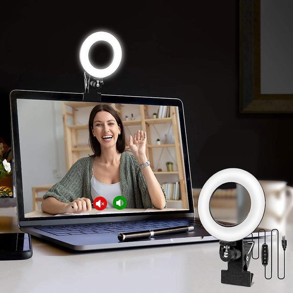 Usb Led Ring Light For Laptop - Perfect Webcam Lighting Solution Carousel 1