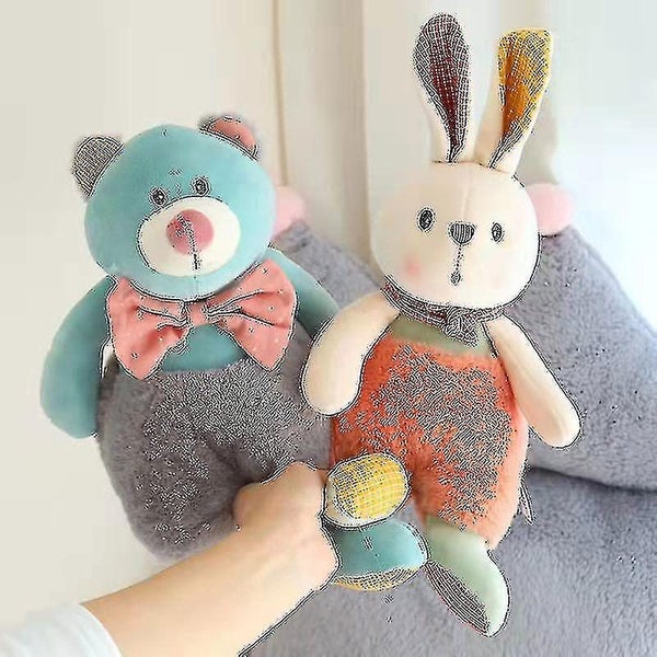 Cute Bunny Cute Warm And Sunny Bear Doll Rag Doll Childrens Bed Soothing And Sl Carousel 2