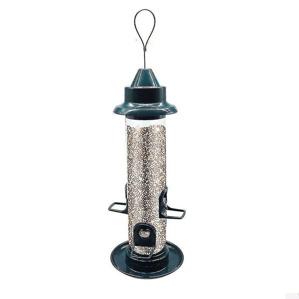 Outdoor Bird Feeder Hanging Wild Bird Feeder Seed Nut Feeding Station Outdoor G Carousel 2