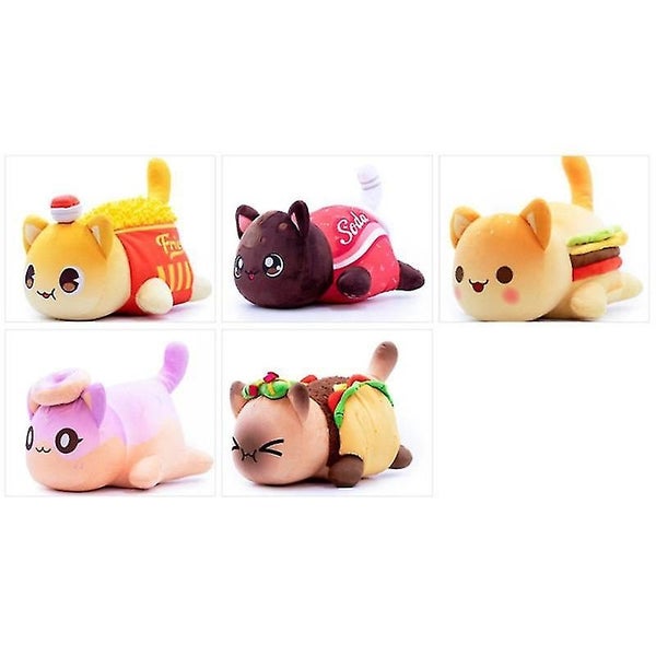 Plush Doll Cat Doll Soft Pillow Cat French Fries Plush Doll Soft Pillow Childre Carousel 4