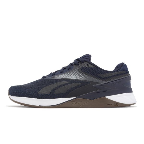 Reebok Nano X3 Vector Navy Core Black Men Cross Training Gym Shoes 100033784 Carousel 1
