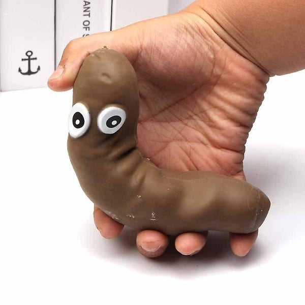 2pcs Poop Toy Stretchy Poo Stress Relief Ball Fake Poop Gift For Boys Girls Men Carousel 2