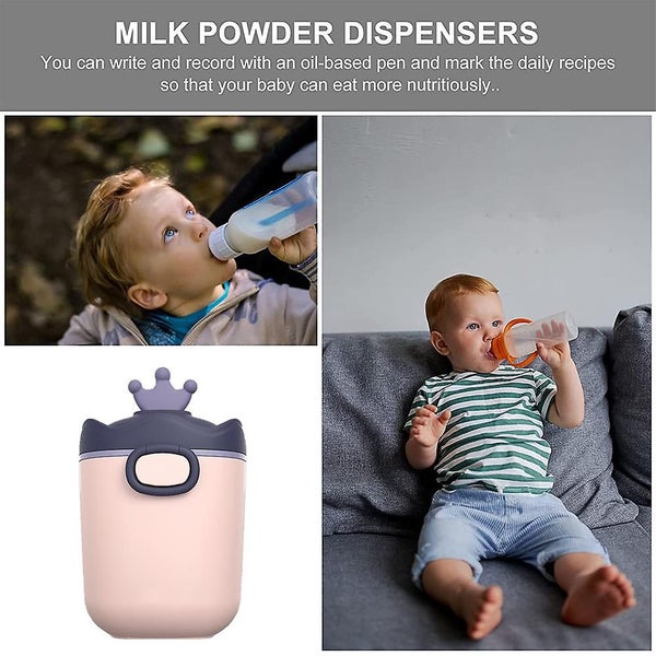 Baby Milk Powder Formula Dispenser Detachable Large Capacity With Spoon Baby Fe Carousel 5