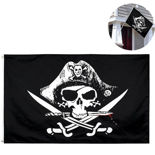 Pirate Flag For Pirate Party Birthday Gift Pirate Day Halloween Decoration Carousel 2