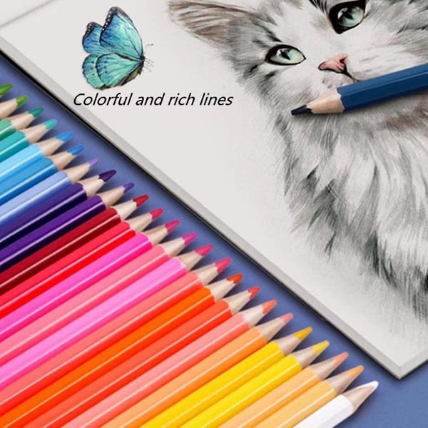 High Capacity Zipper Pens Pencil Case- Multi-functional Stationery Pencil Pouch Carousel 5