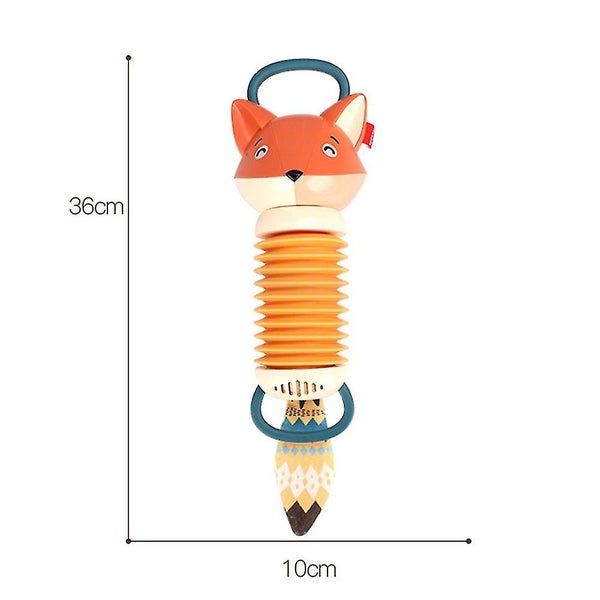 Music Toy Baby Kids Fox Accordion Electric Musical Toys Leaning Educational Ins Carousel 2